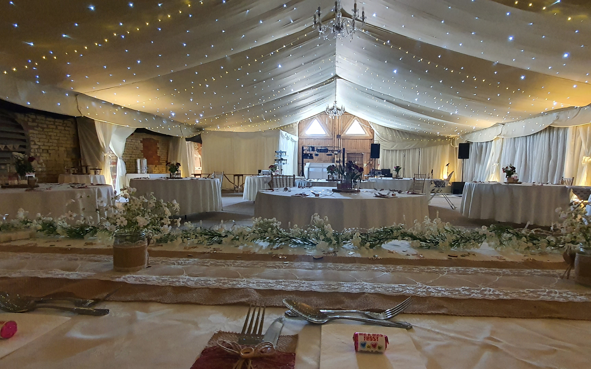 stainton manor wedding main barn